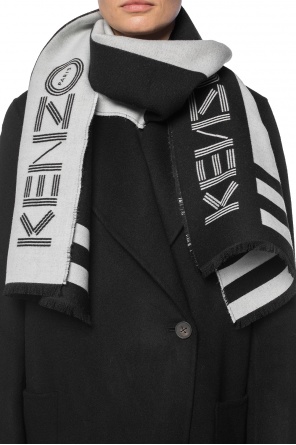 Scarf with logo, zdjęcie 2 Scarf with logo od Kenzo